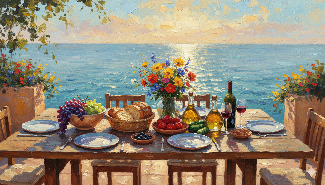 Modernes Catering Buffet